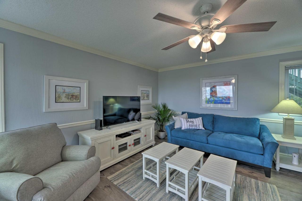 Bright Emerald Isle Condo With Private Beach Access! Eksteriør bilde