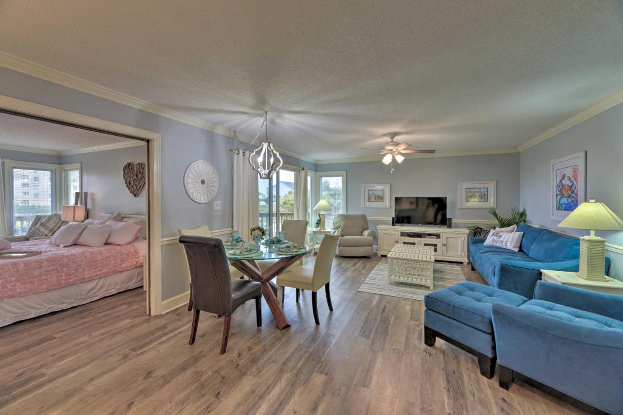 Bright Emerald Isle Condo With Private Beach Access! Eksteriør bilde