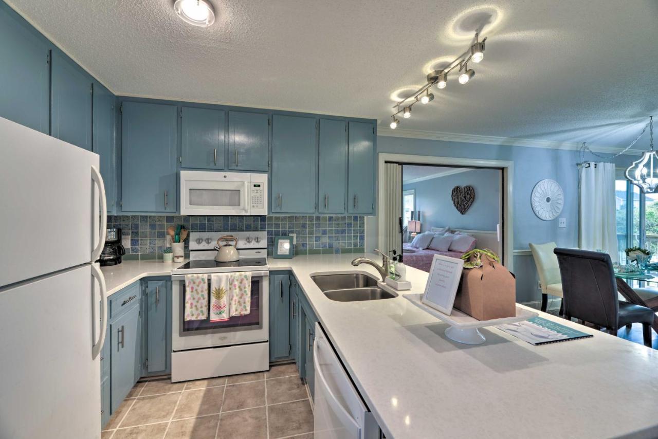 Bright Emerald Isle Condo With Private Beach Access! Eksteriør bilde