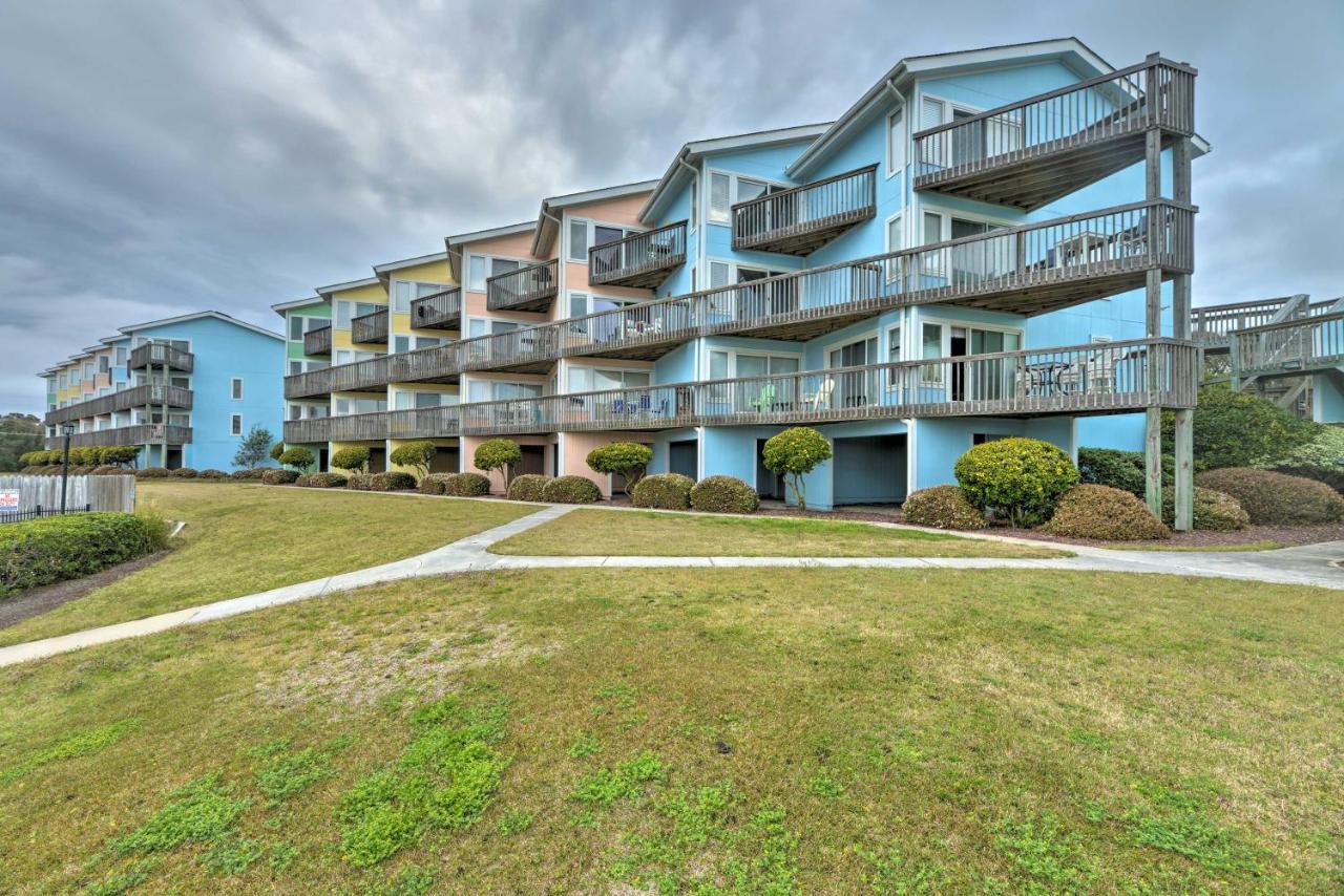 Bright Emerald Isle Condo With Private Beach Access! Eksteriør bilde