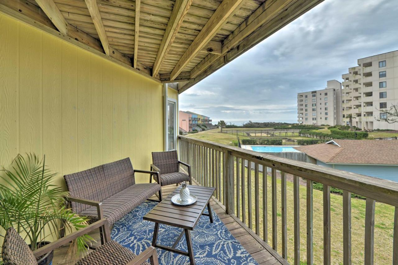 Bright Emerald Isle Condo With Private Beach Access! Eksteriør bilde