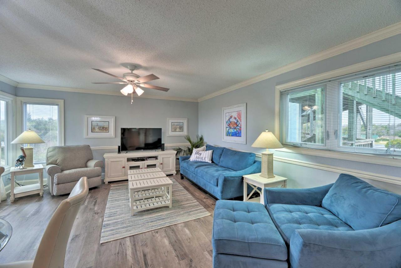 Bright Emerald Isle Condo With Private Beach Access! Eksteriør bilde