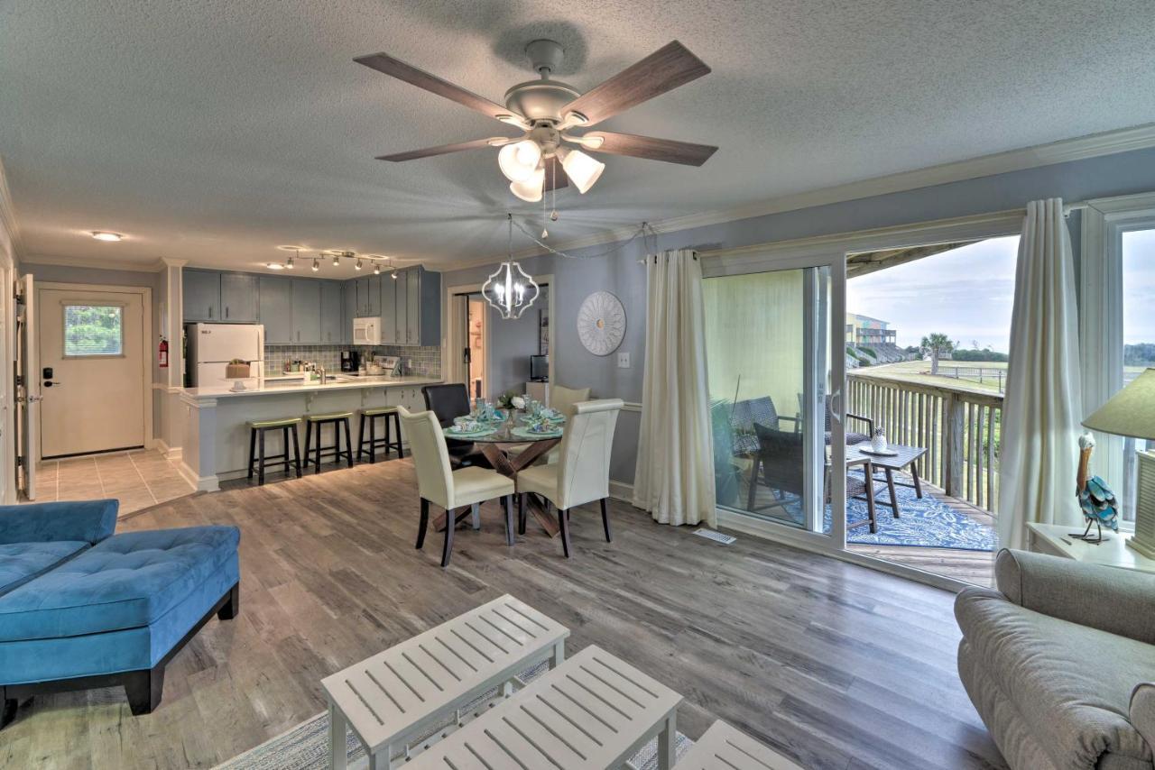 Bright Emerald Isle Condo With Private Beach Access! Eksteriør bilde