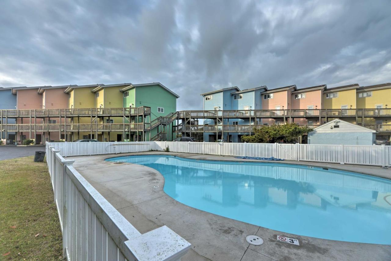 Bright Emerald Isle Condo With Private Beach Access! Eksteriør bilde