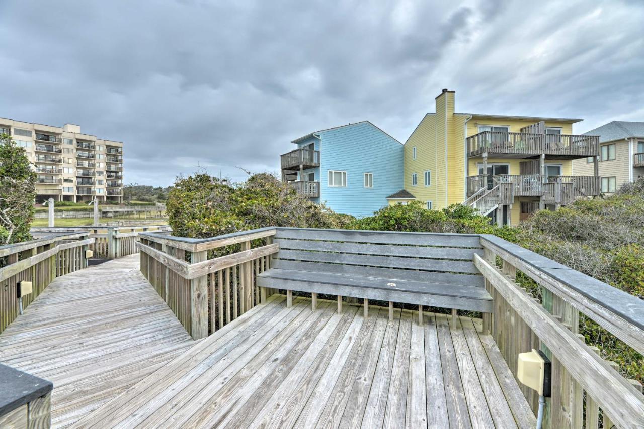 Bright Emerald Isle Condo With Private Beach Access! Eksteriør bilde